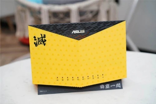 ASUS Demon Slayer Zenitsu Limited Edition Gaming Router
