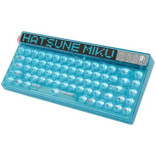 Machenike Hatsune Miku gaming keyboard